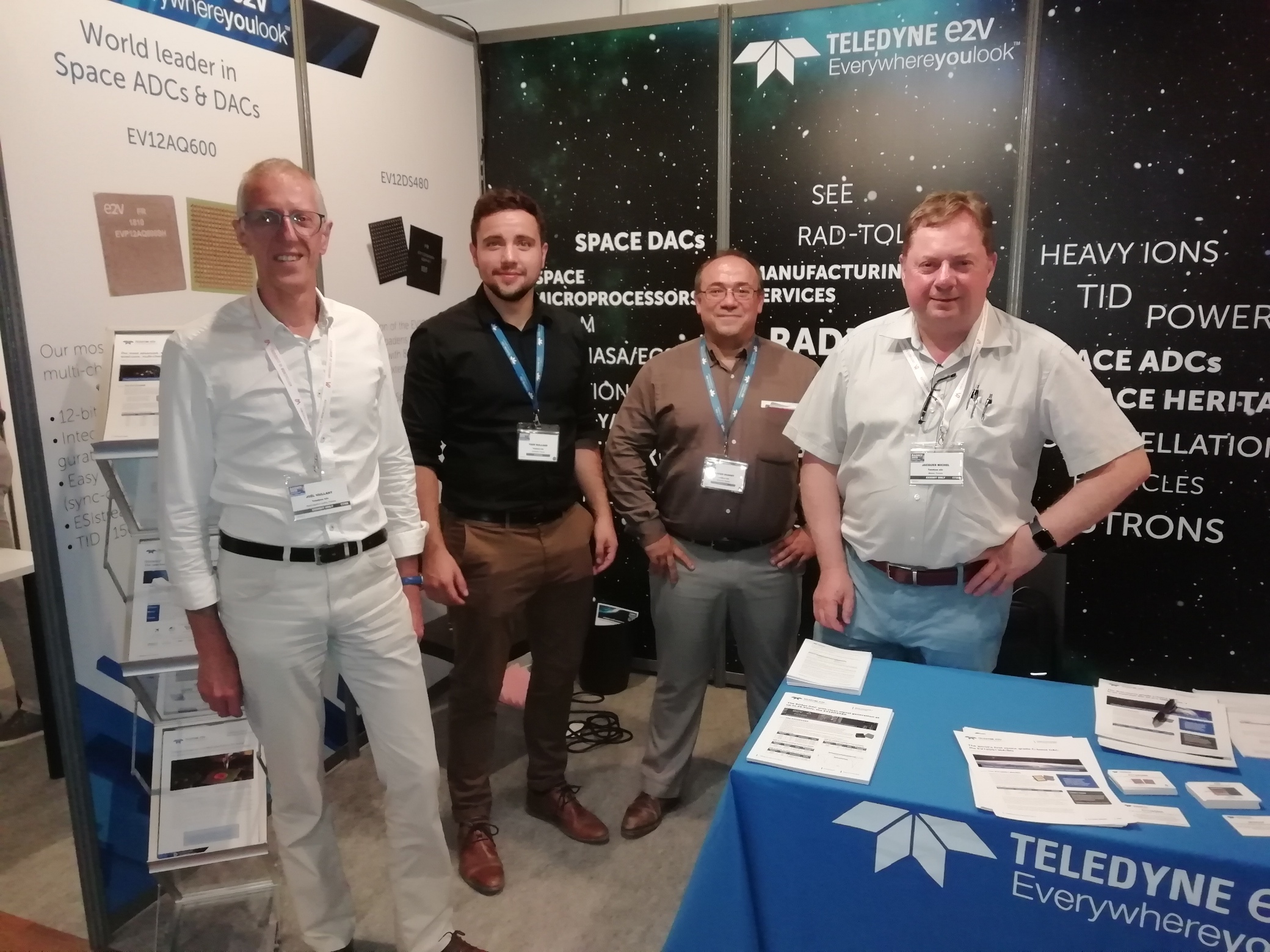 RADECS 2019 Booth Team